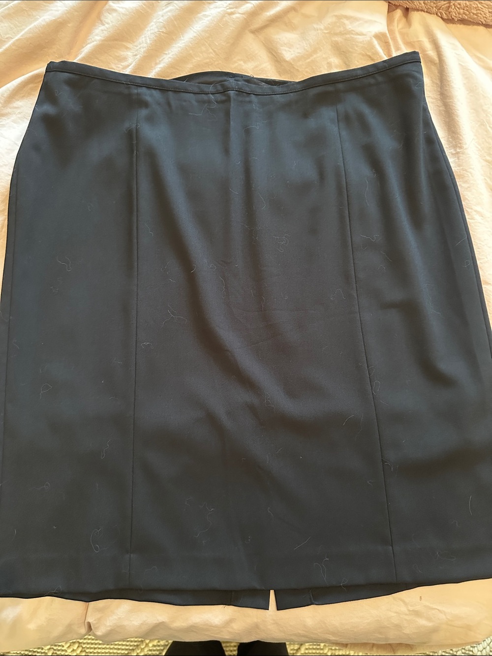 Alfani Black Tailored Pencil Skirt